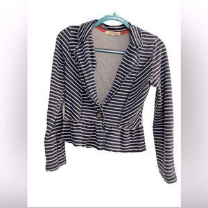 Junior’s medium blue gray stripe lightweight blazer